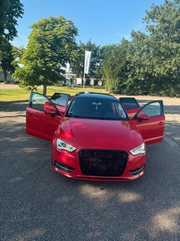 Rot Gebraucht 2015 Audi A3 Kleinwagen | 12.500 € (Fairer Preis) - Bild 1/4