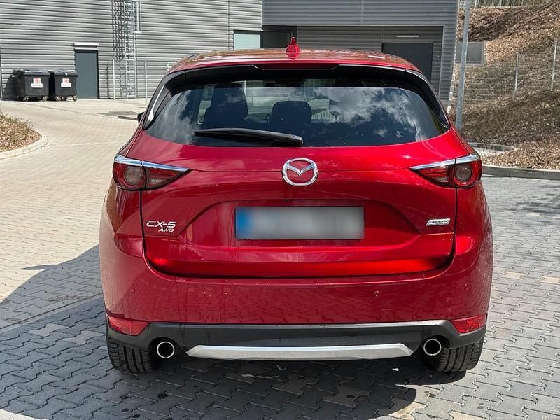 Usata Mazda CX-5 175 CV (128 kW) 2017 Rosso SUV