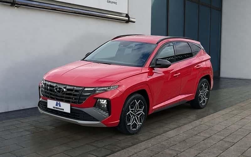 Engine red Gebraucht 2023 Hyundai Tucson N Line SUV | 24.990 € (Guter Preis) - Bild 1/4