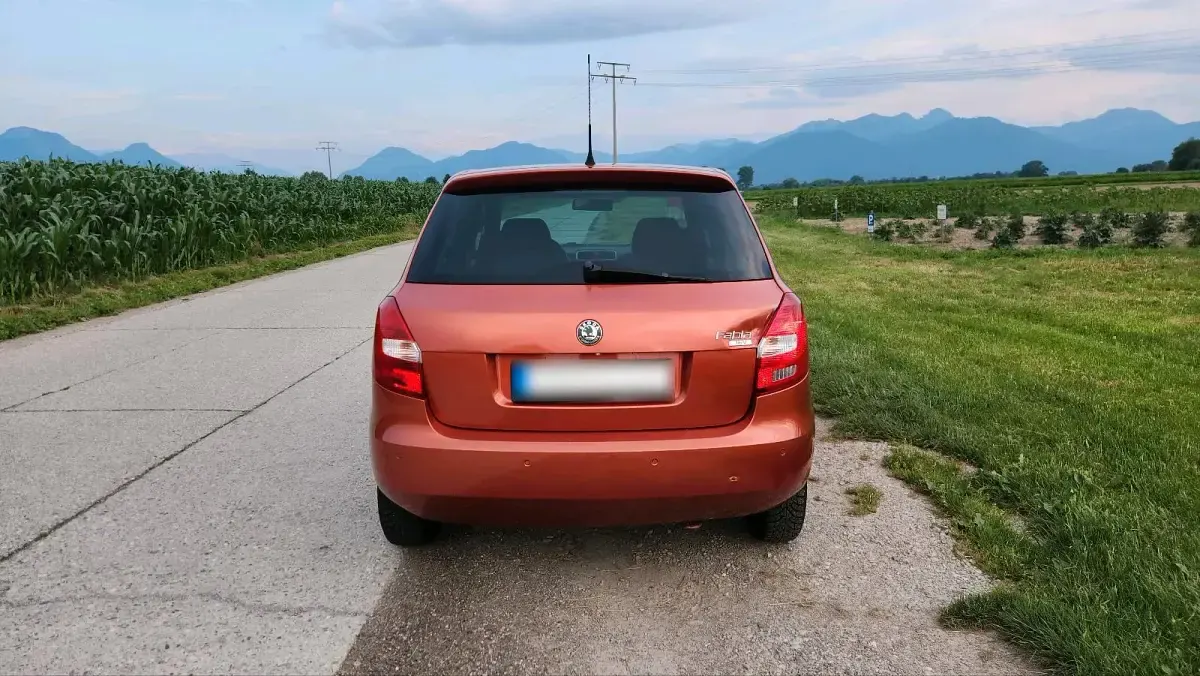 Gebraucht Skoda Fabia 85 PS (62 kW) 2007 Orange Kombi