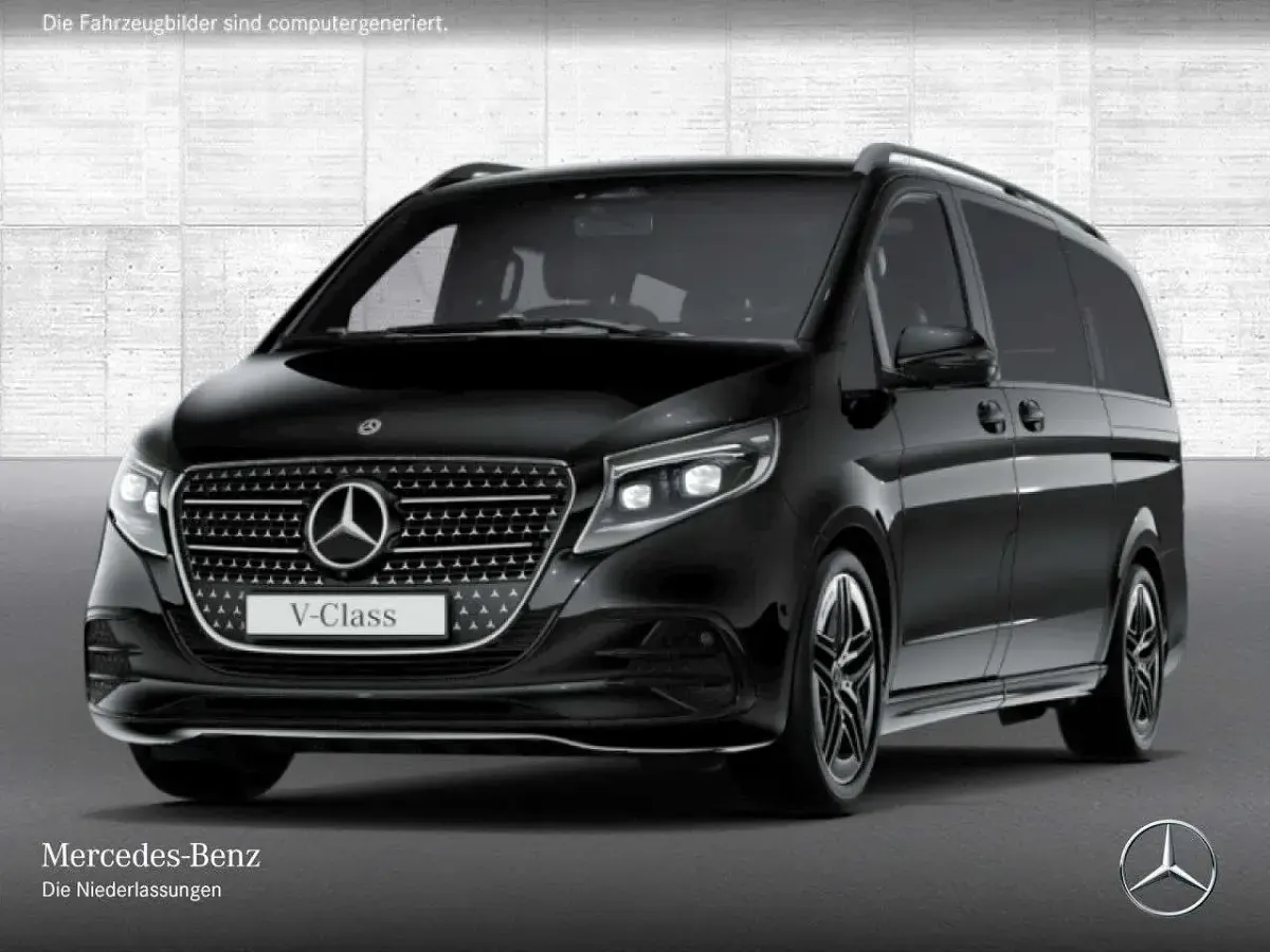 Gebraucht Mercedes V300 Avantgarde 237 PS (174 kW) 2025 Schwarz Van / Kleinbus