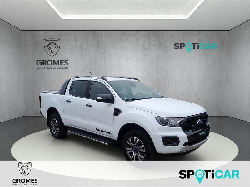 Weiß Gebraucht 2022 Ford Ranger Wildtrack Abholung | 32.990 € (Guter Preis) - Bild 1/4
