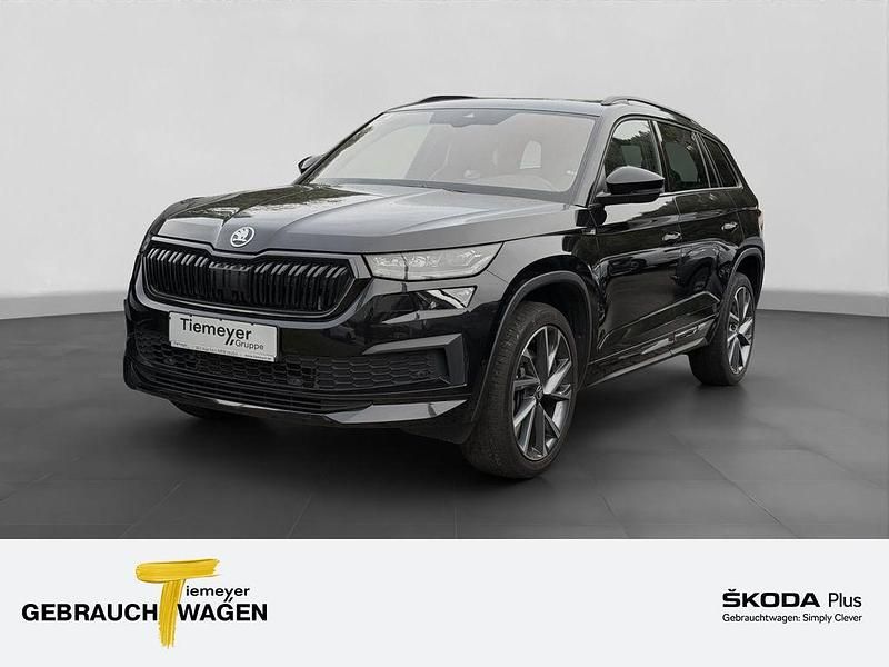 Schwarz Gebraucht 2022 Skoda Kodiaq SportLine SUV | 36.840 € (Fairer Preis) - Bild 1/4