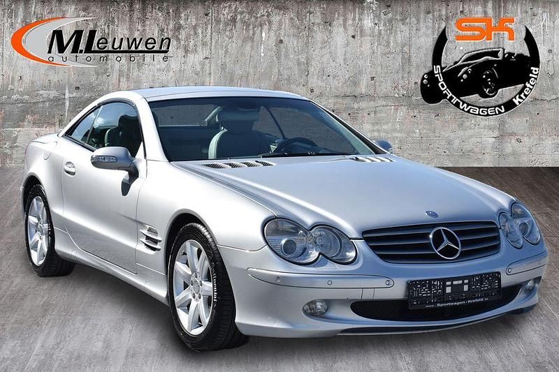 Gebraucht Mercedes SL500 306 PS (225 kW) 2002 Silber Cabrio