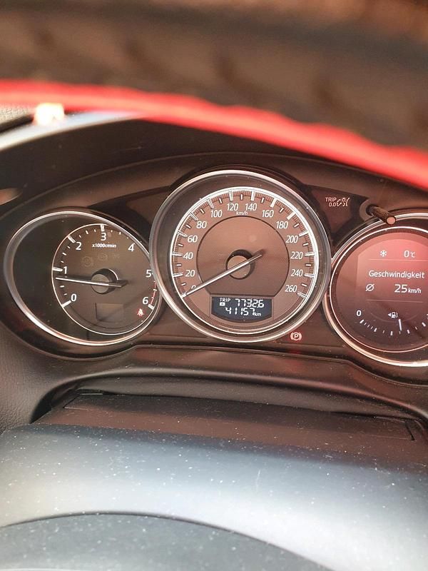 Gebraucht Mazda CX-5 150 PS (110 kW) 2017 Rot SUV