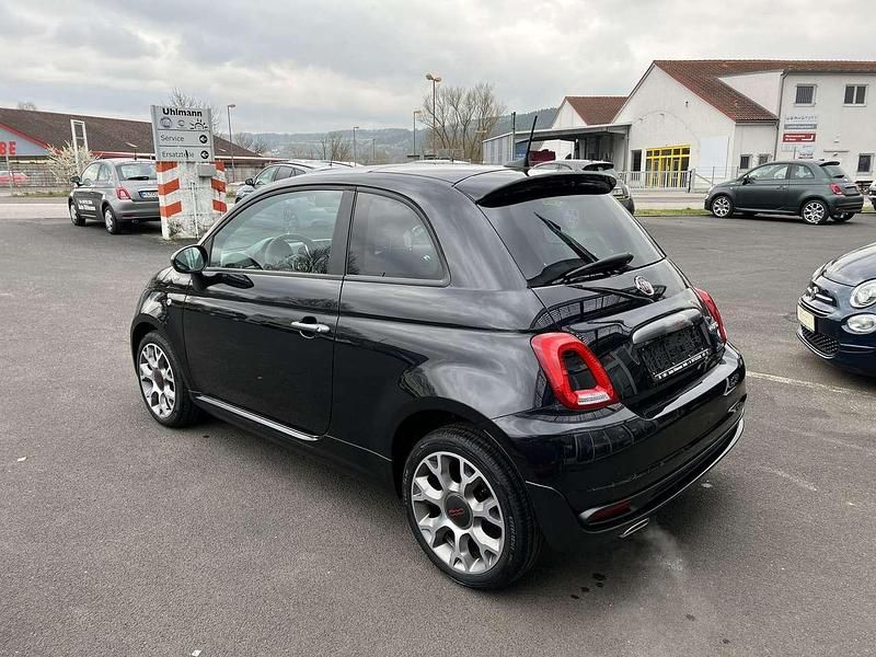 Gebraucht Fiat 500 Sport 69 PS (50 kW) 2021 Vesuvio schwarz Kleinwagen