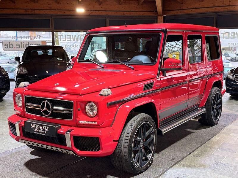 Rot Gebraucht 2018 Mercedes G63 AMG Exclusive SUV | 87.933 € (Etwas zu teuer) - Bild 1/4