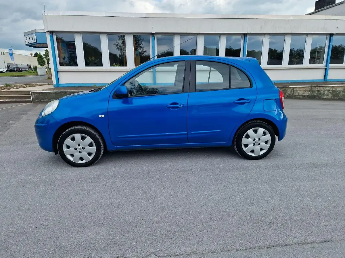 Gebraucht Nissan Micra Acenta 80 PS (58 kW) 2011 Blau Kleinwagen