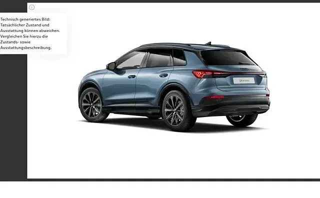 Gebraucht Audi Q4 e-tron Advanced 210 kW (286 PS) 2025 Blau SUV