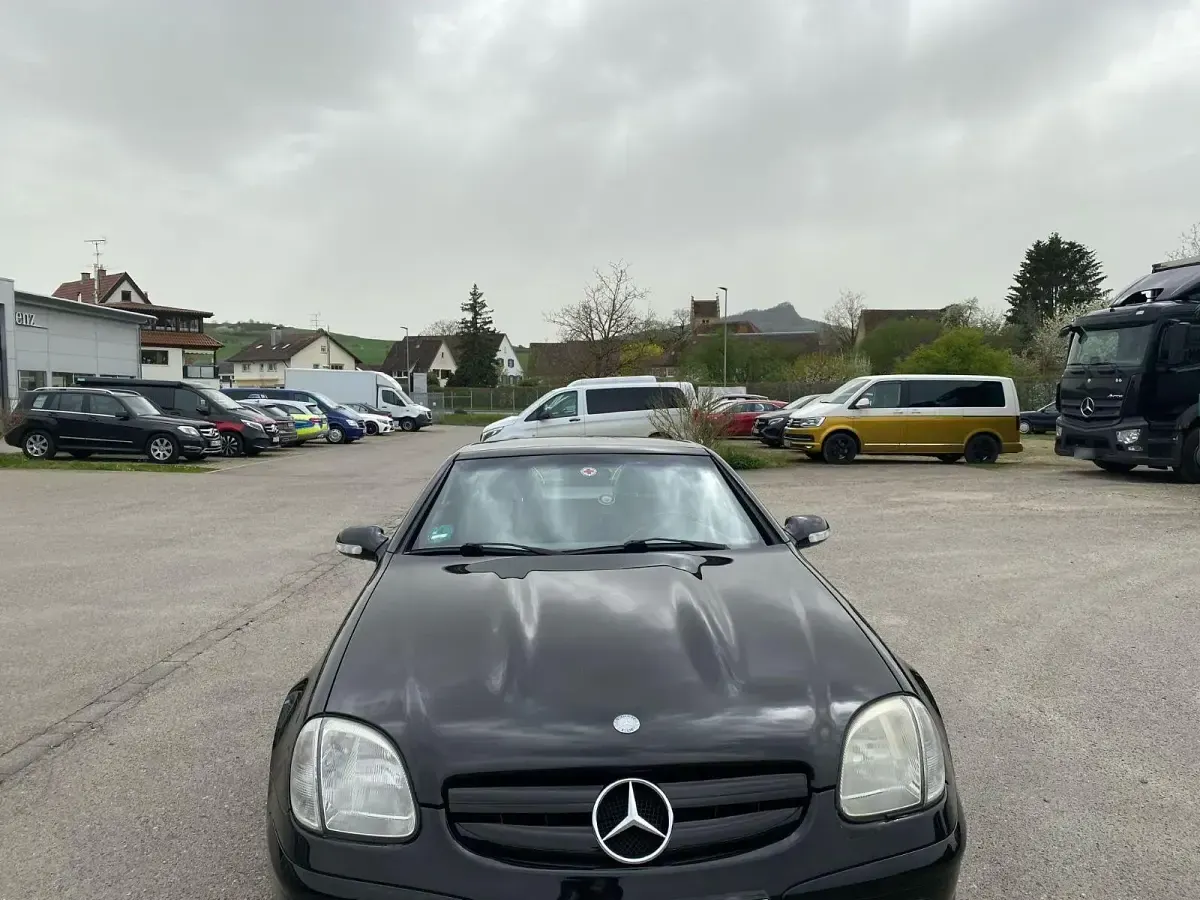 Gebraucht Mercedes SLK200 163 PS (119 kW) 2001 Schwarz Cabrio