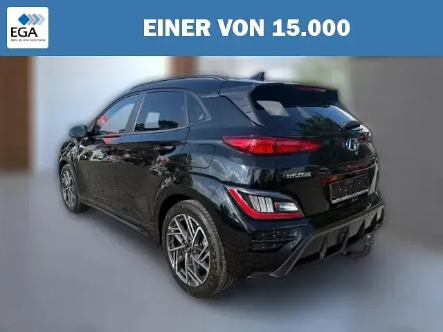 Gebraucht Hyundai Kona N Line 199 PS (146 kW) 2022 Schwarz metallic SUV