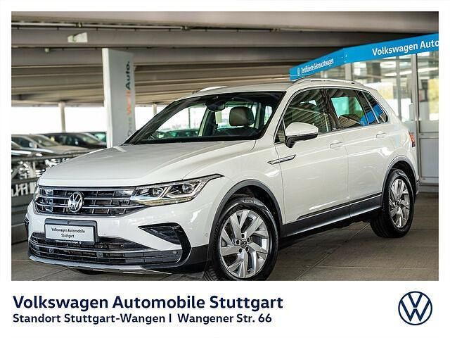 Weiß Gebraucht 2021 VW Tiguan Elegance SUV | 27.930 € (Etwas zu teuer) - Bild 1/2