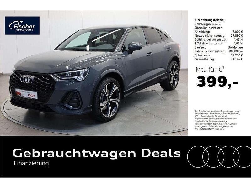 Grau Gebraucht 2022 Audi Q3 Sportback S-Line SUV | 34.880 € (Fairer Preis) - Bild 1/4