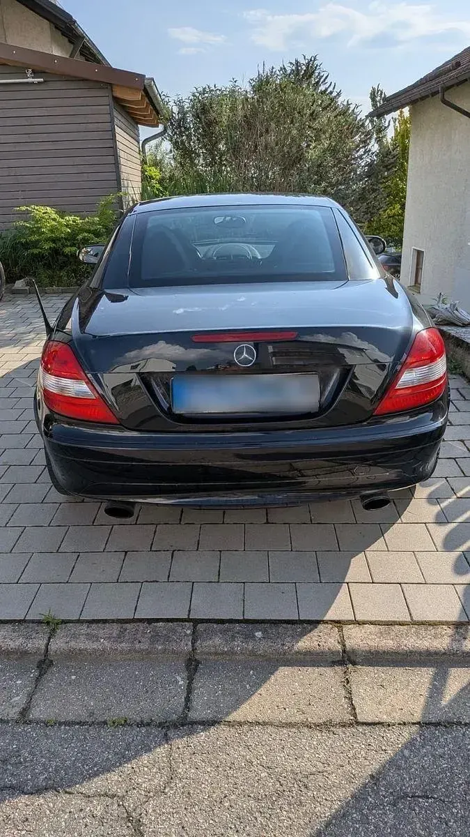 Usata Mercedes SLK200 163 CV (119 kW) 2004 Nero Cabrio