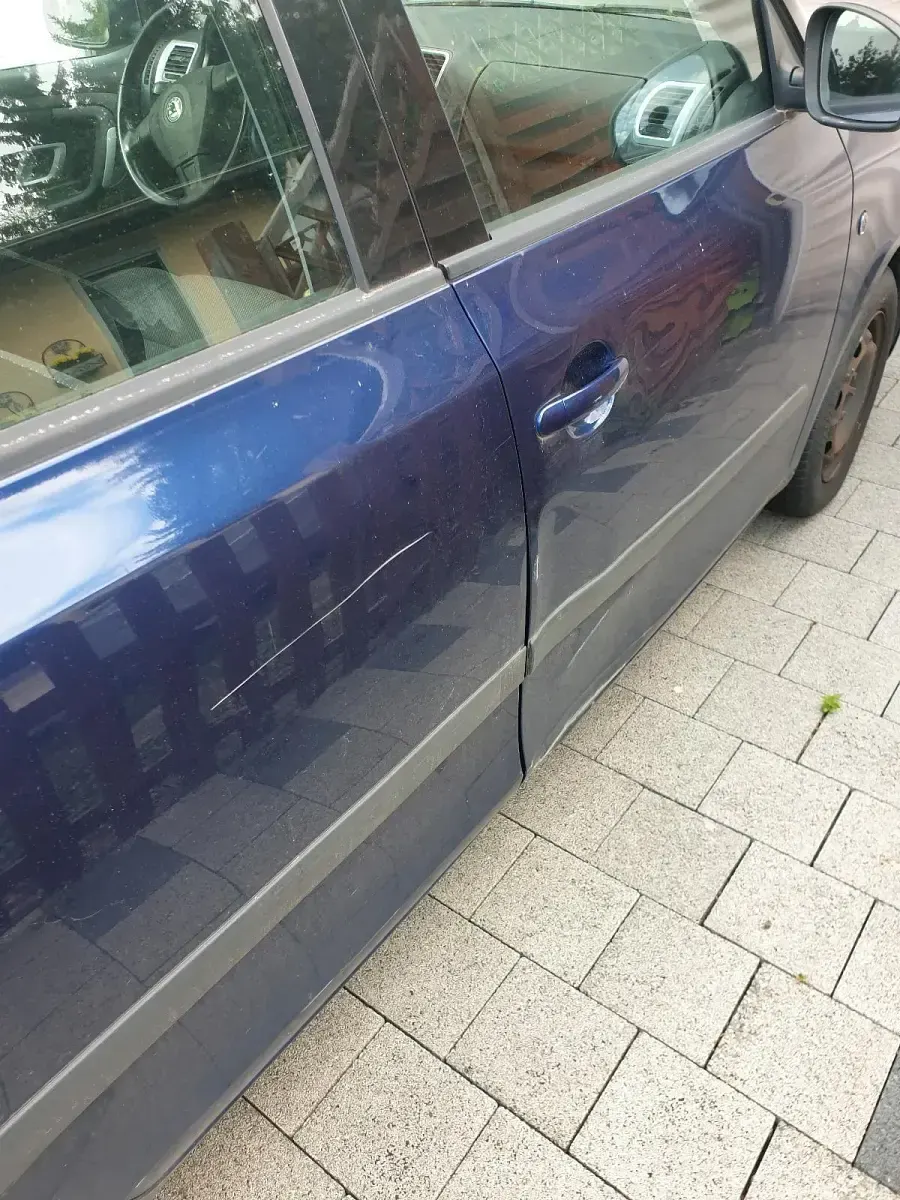 Gebraucht Skoda Fabia 69 PS (50 kW) 2008 Blau Kleinwagen