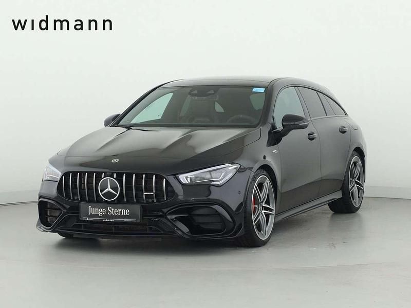 Metalliclack kosmosschwarz Gebraucht 2021 Mercedes CLA45 AMG AMG Kombi | 44.850 € (Fairer Preis) - Bild 1/4
