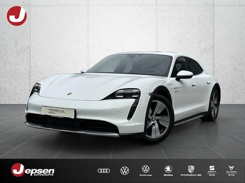 Weiß Gebraucht 2021 Porsche Taycan Cross Turismo Limousine | 58.900 € (Superpreis) - Bild 1/4