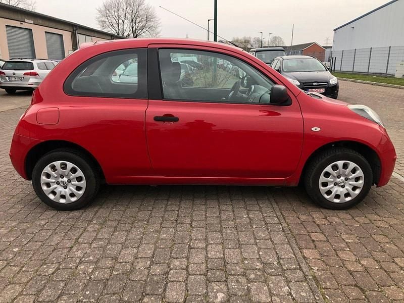Gebraucht Nissan Micra Visia 65 PS (47 kW) 2010 Rot Kleinwagen