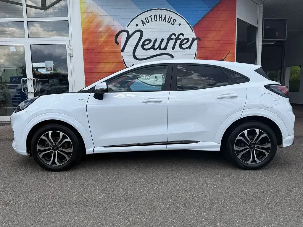 Gebraucht Ford Puma ST-Line 125 PS (91 kW) 2022 Weiß SUV