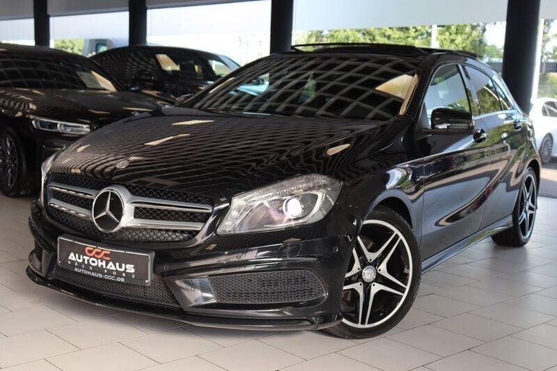 Schwarz Gebraucht 2014 Mercedes A180 Sportline Limousine | 14.900 € (Fairer Preis) - Bild 1/4