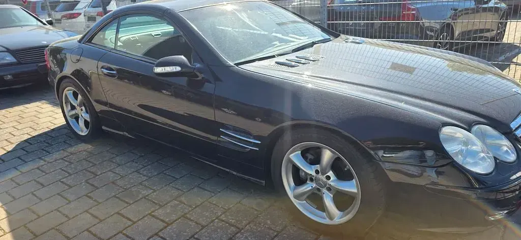 Gebraucht Mercedes SL350 245 PS (180 kW) 2003 Schwarz Cabrio