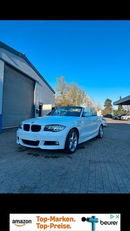 Weiß Gebraucht 2008 BMW 120 Cabriolet M Sport Cabrio | 7.950 € (Superpreis) - Bild 1/4