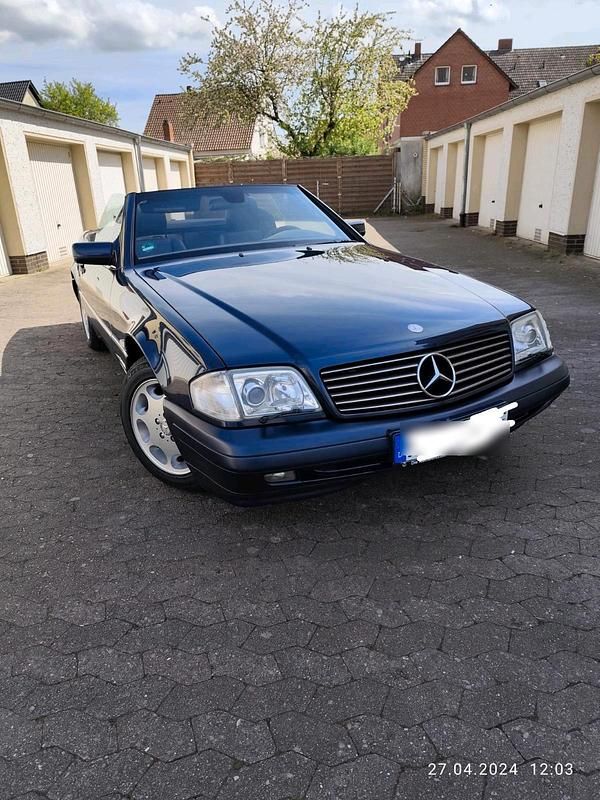 Blau Gebraucht 1998 Mercedes 320 Cabrio | 34.500 € - Bild 1/4