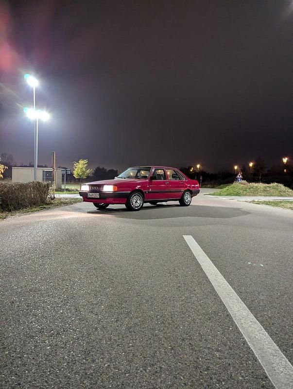 Rot Gebraucht 1985 Audi 80 Limousine | 3.200 € - Bild 1/4