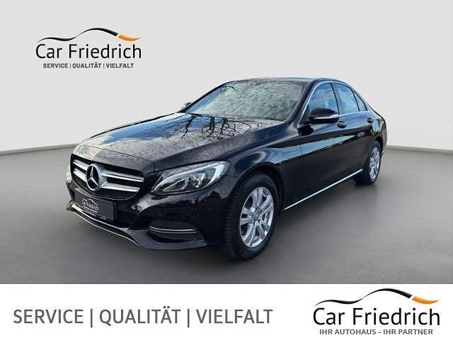Schwarz Gebraucht 2015 Mercedes C220 Avantgarde Limousine | 18.920 € (Etwas zu teuer) - Bild 1/4