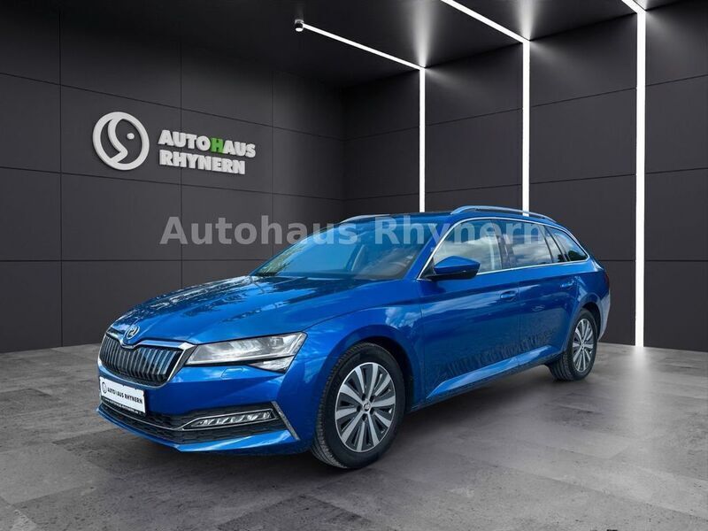 Blau Gebraucht 2021 Skoda Superb Style Kombi | 24.290 € (Etwas zu teuer) - Bild 1/4