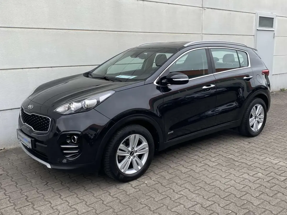Gebraucht Kia Sportage Vision 177 PS (130 kW) 2018 (1k) zilinaschwarz met. SUV