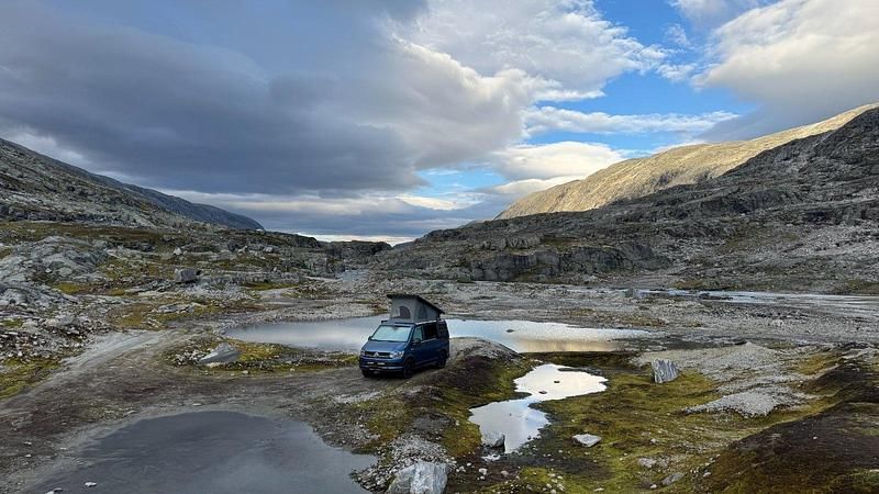 Gebraucht VW California 150 PS (110 kW) 2015 Blau Van