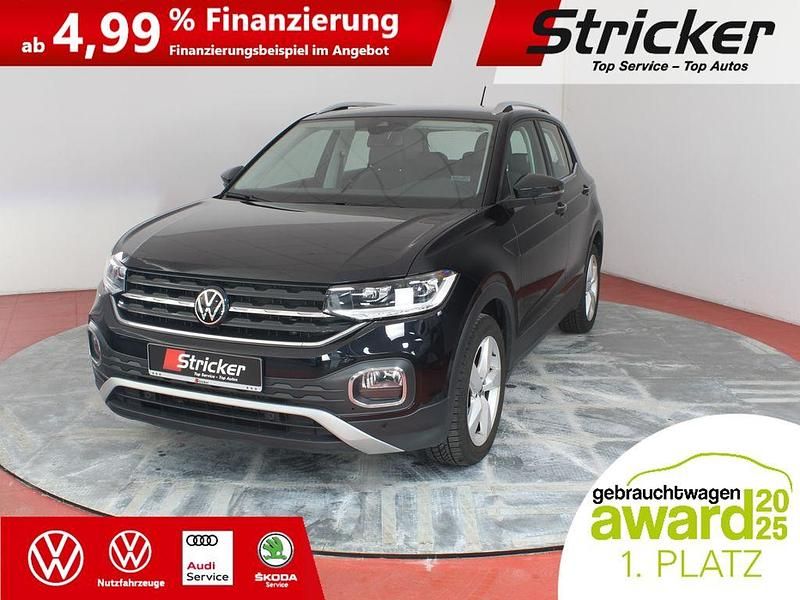Gebraucht VW T-Cross Style 110 PS (80 kW) 2021 Schwarz SUV