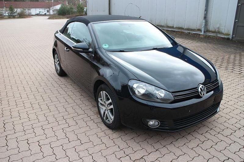 Gebraucht VW Golf Basis 105 PS (77 kW) 2011 Schwarz Cabrio
