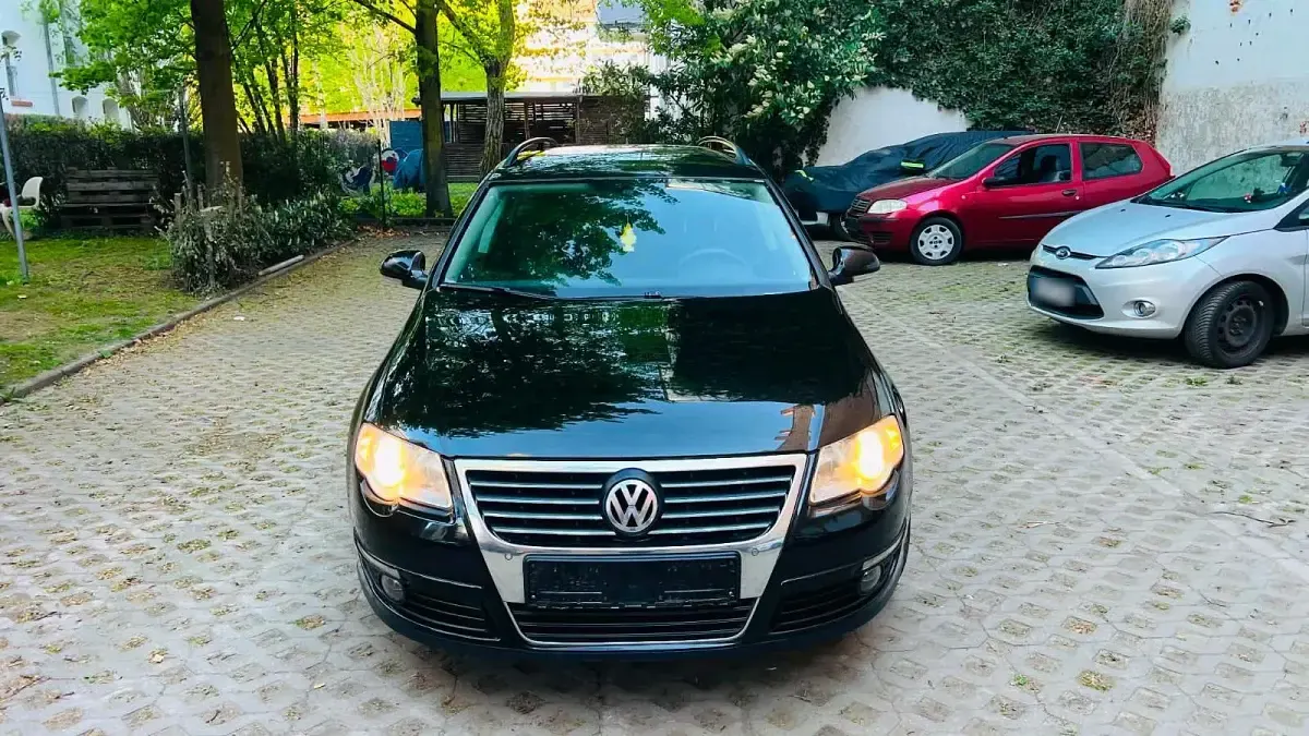 Gebraucht VW Passat 140 PS (102 kW) 2008 Schwarz Kombi