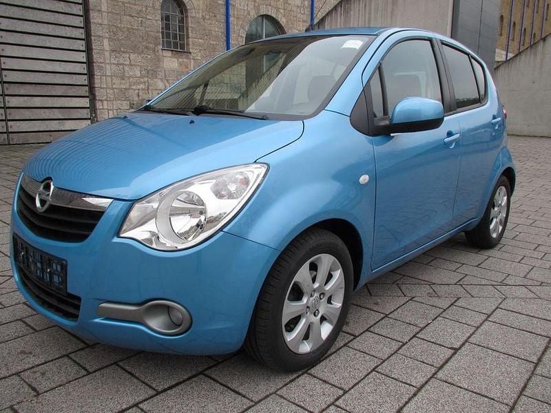 Gebraucht Opel Agila Edition 86 PS (63 kW) 2009 Blau Kleinwagen