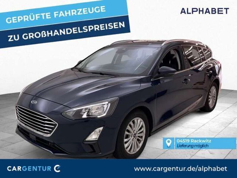 Blazer blau Gebraucht 2021 Ford Focus Titanium S Kombi | 14.690 € (Superpreis) - Bild 1/2