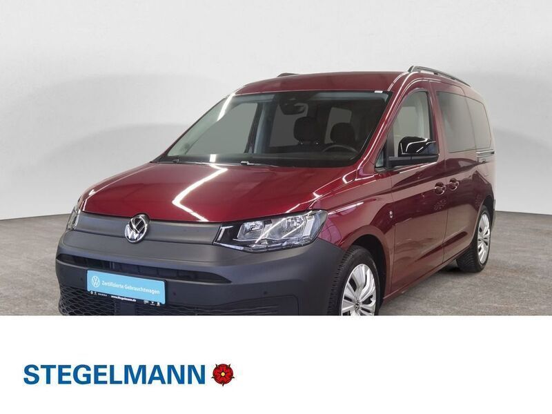 Rot Gebraucht 2024 VW Caddy Maxi Basis Van / Kleinbus | 31.780 € (Fairer Preis) - Bild 1/4