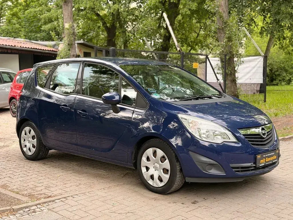Gebraucht Opel Meriva 101 PS (74 kW) 2012 Blau Van / Kleinbus