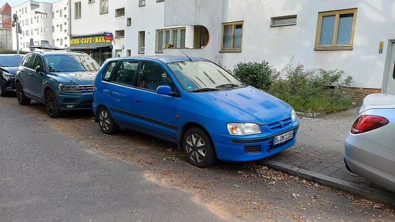 Blau Gebraucht 1999 Mitsubishi Space Star Top Kleinwagen | 1.179 € - Bild 1/4