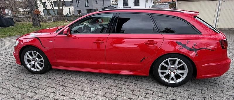 Gebraucht Audi A6 S-Line 190 PS (139 kW) 2015 Rot Kombi