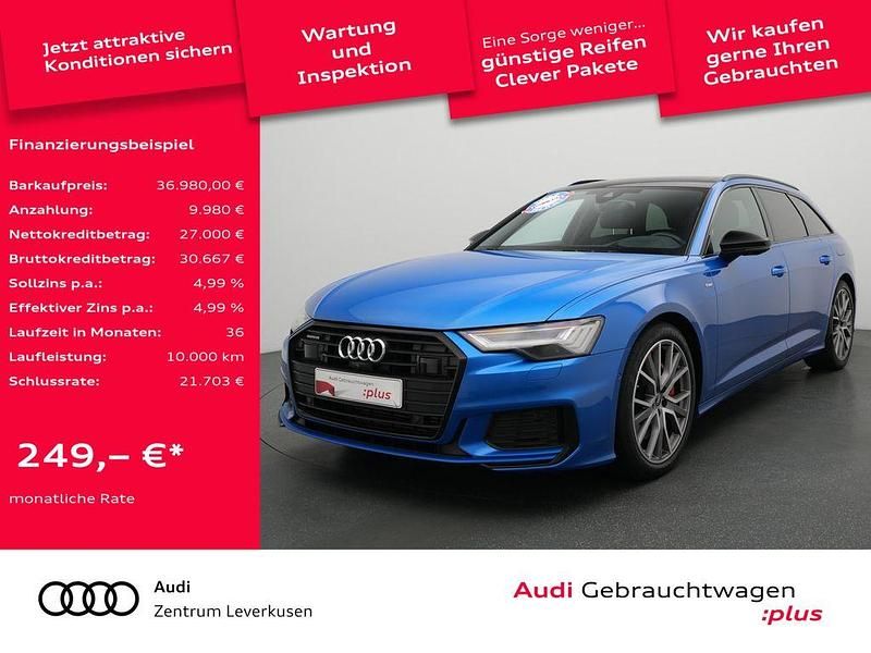 Blau Gebraucht 2022 Audi A6 S-Line Kombi | 36.980 € (Etwas zu teuer) - Bild 1/4