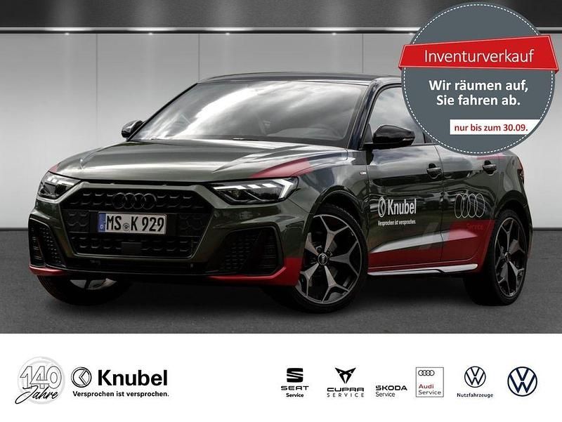 Grün Gebraucht 2025 Audi A1 Sportback S-Line Kleinwagen | 35.880 € (Teuer) - Bild 1/4