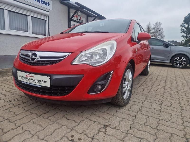 Gebraucht Opel Corsa Satellite 87 PS (63 kW) 2012 Rot Kleinwagen