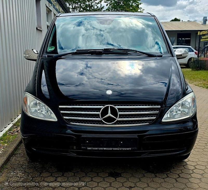 Schwarz Gebraucht 2008 Mercedes Viano Van / Kleinbus | 10.999 € (Guter Preis) - Bild 1/4