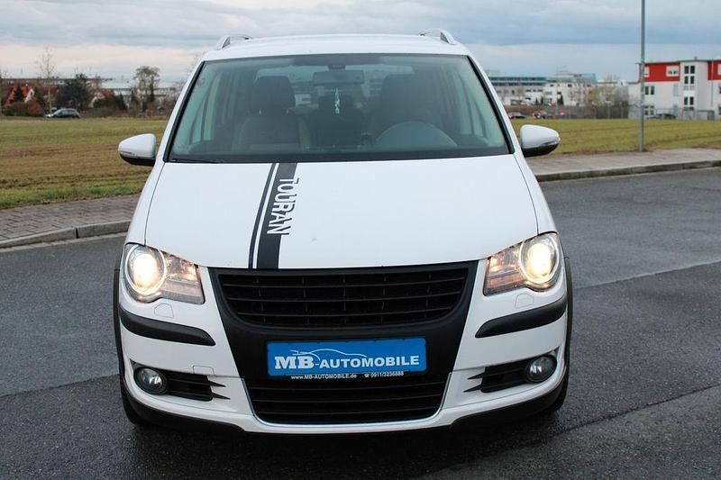 Gebraucht VW Touran Cross 140 PS (102 kW) 2009 Weiß Van / Kleinbus