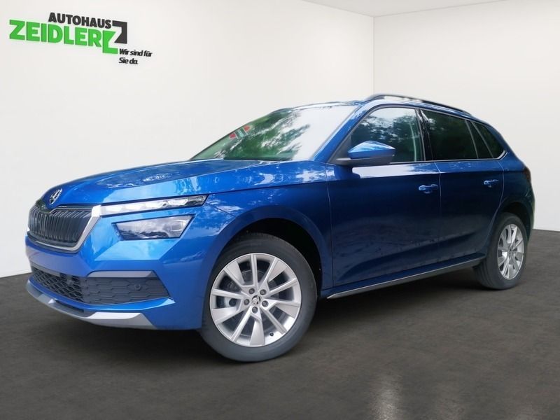 Raceblau Gebraucht 2023 Skoda Kamiq Style SUV | 25.950 € (Teuer) - Bild 1/4