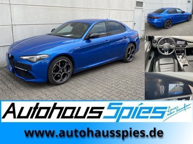 Blu misano, metallic Gebraucht 2023 Alfa Romeo Giulia Veloce Limousine | 33.990 € (Teuer) - Bild 1/4