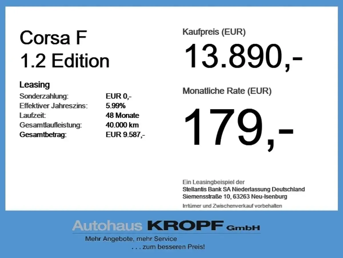Gebraucht Opel Corsa Edition 75 PS (55 kW) 2023 Rot Kleinwagen