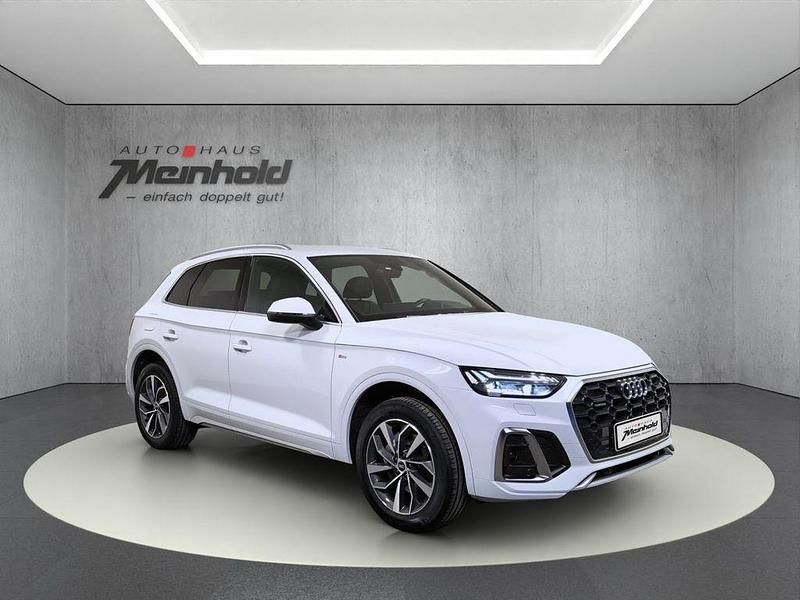 Gebraucht Audi Q5 S-Line 204 PS (150 kW) 2022 Gletscherweiß metallic SUV